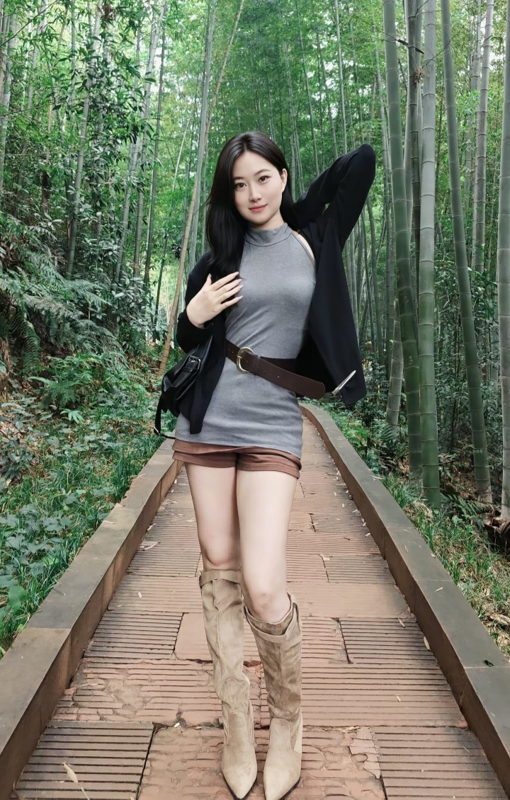 景色真美