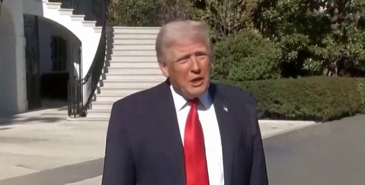 特朗普（北京时间4月12日）接受采访时表示，和伊朗签不签署协议，我完全不在意；可