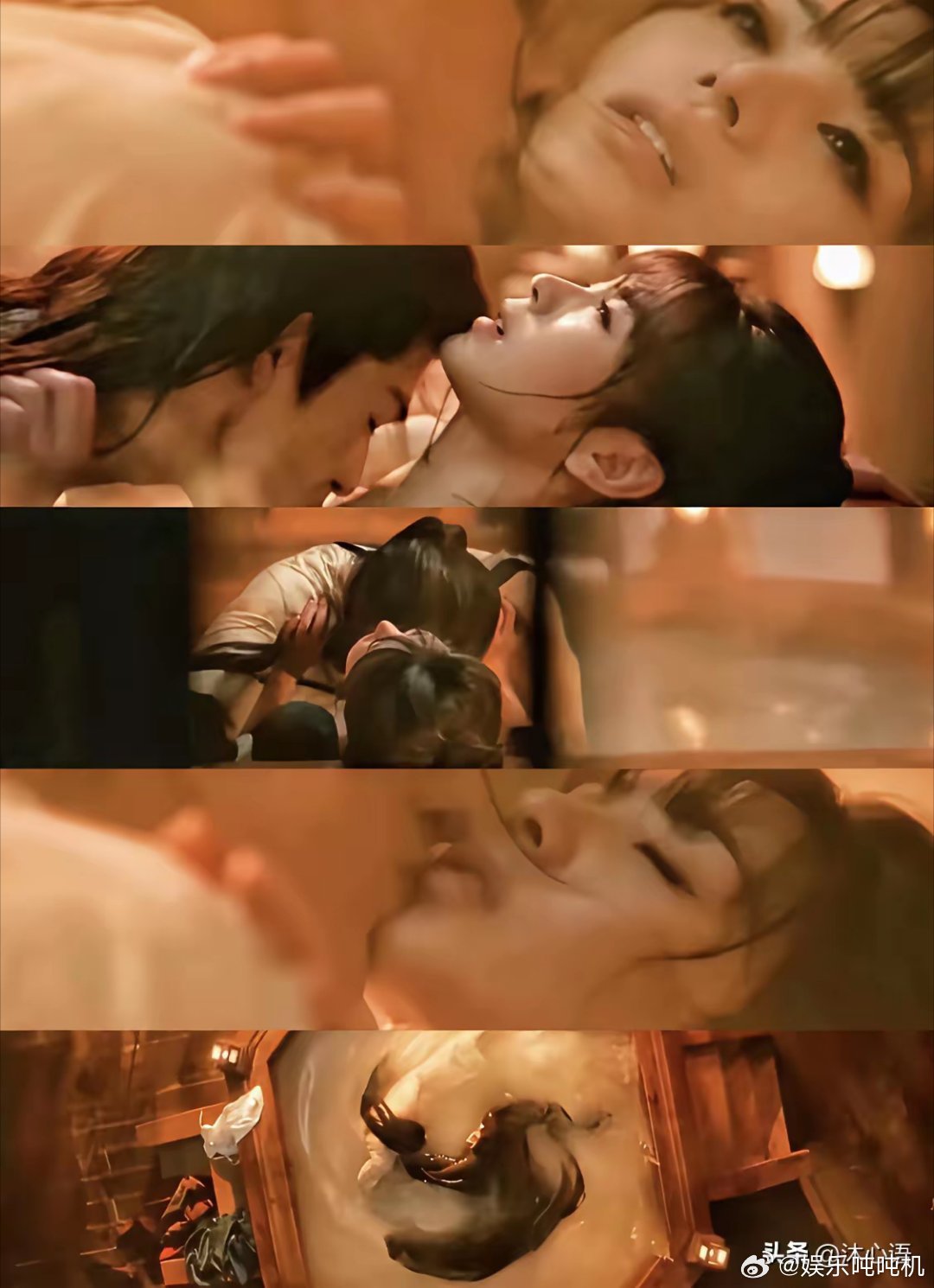 太精彩了！内娱现在这么敢拍了吗？《逐玉》剧组真是好有勇气啊：又是鸳鸯浴，又是屏风