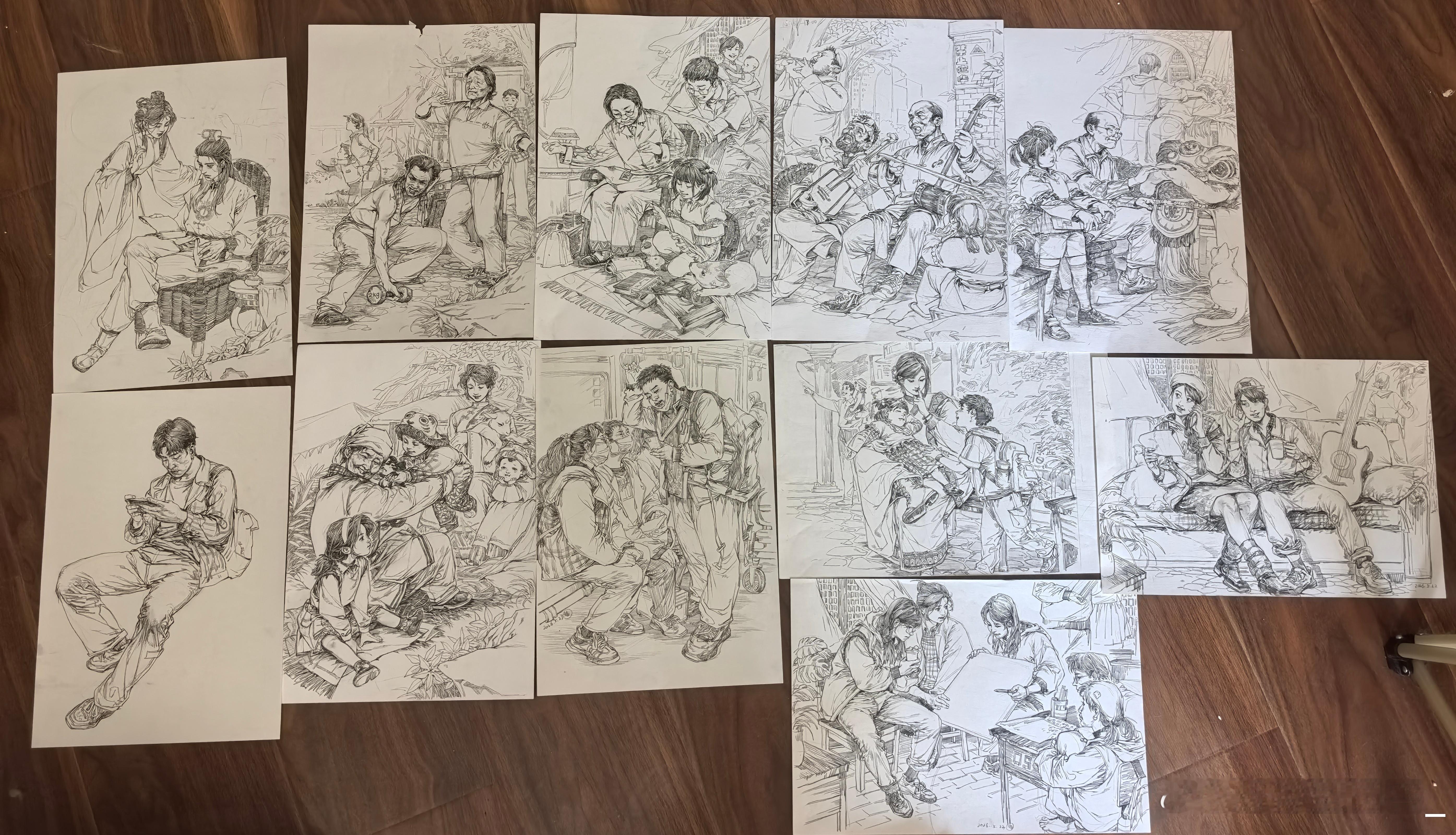 哎…画这些东西并不会让人进步
