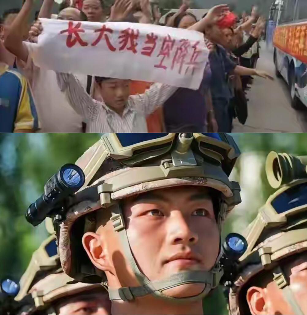 原来真的是他！阅兵队伍有当年汶川地震中被救的男孩，他说“长大我当空降兵”，