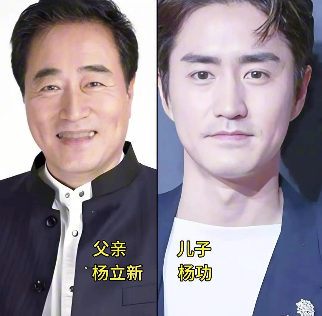 岁月给父亲刻下风霜，也给儿子递上了星光。眉眼间的相似，是时光留下的暗号；气