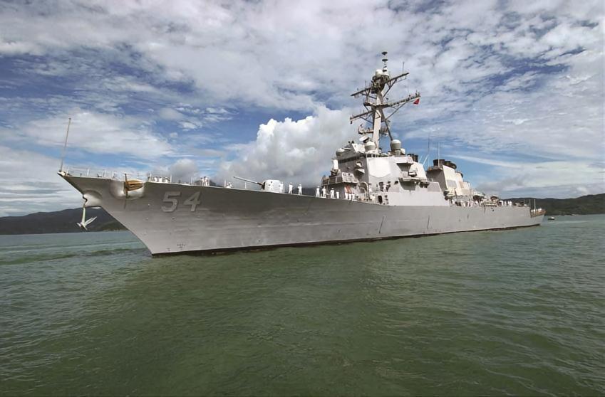 每天认识一件兵器“阿利•伯克”级导弹驱逐舰［美］满载排水量：8315吨全长：1