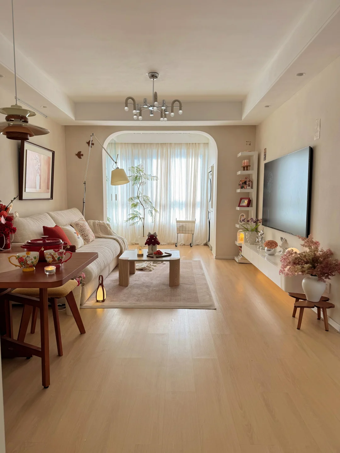 我妈说：这68平小房子被你折腾的还挺舒服😆