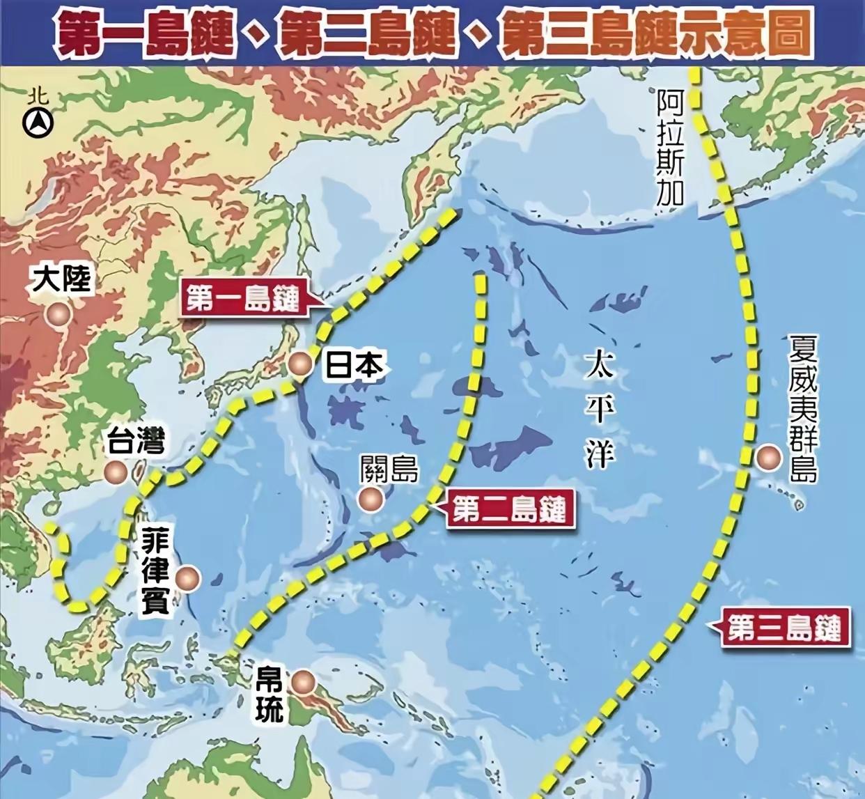 美国人确实应该愤怒，精心部署80多年的第一岛链这么快就土崩瓦解，源于两个盟友不知
