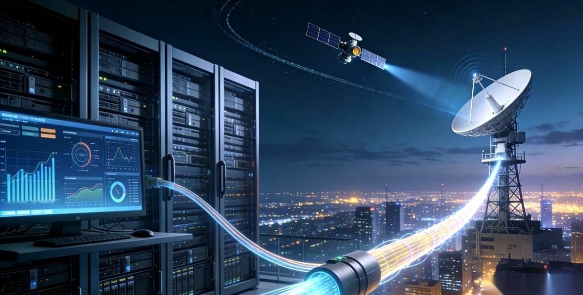 就3公斤。一个小书包就能装下。就这么个小方块，能让几十公里外的信号，绝对安全地