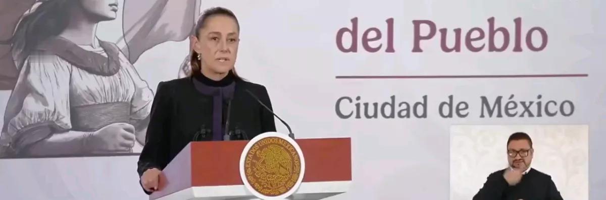 CNN报道，当地时间23日，墨西哥总统辛鲍姆发布电视讲话，宣称该国国防部已向发生