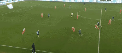 为什么欧洲球迷会有这么多足球流氓！这种往场上扔烟火的更是流氓中的流氓！本身在球