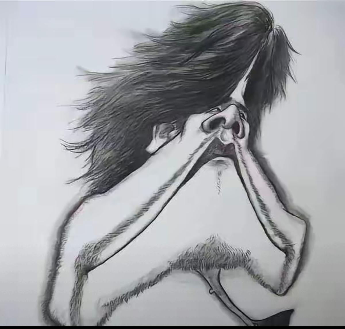 画家很会抓人的面部特征，虽然夸张，但一眼就看出来是谁了