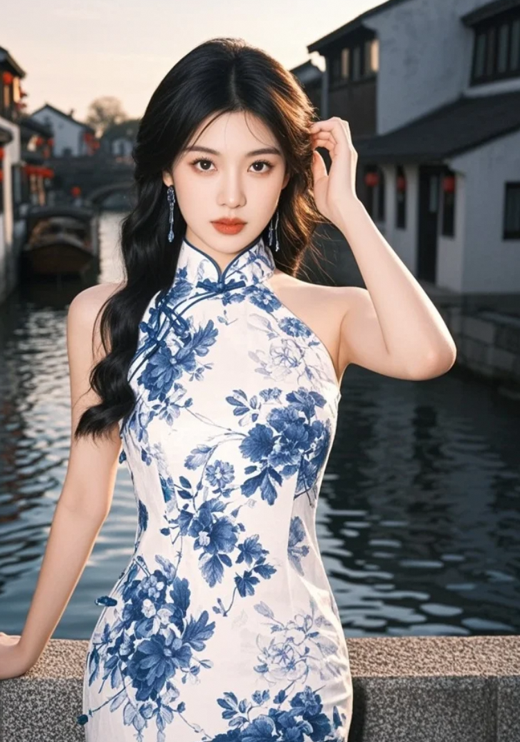 这组‘东方腰臀比’是核爆级美学，每一步都在踩我的命门！