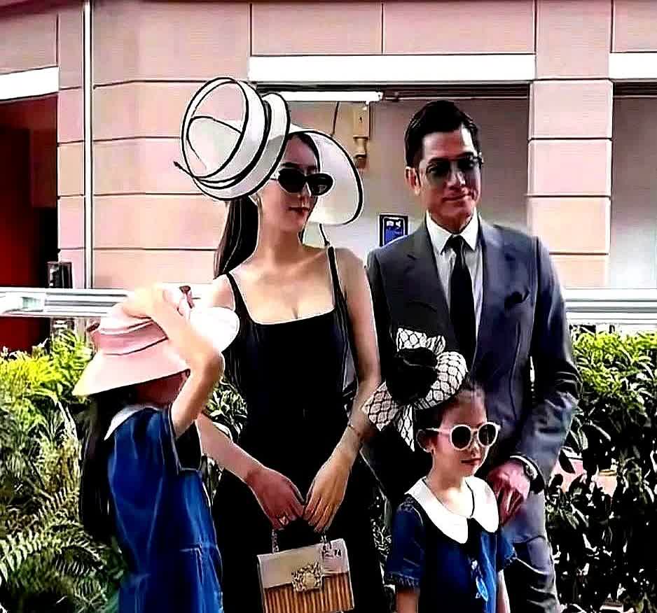 郭富城老婆方媛又怀上了！这一胎孕反特别严重，听说查出来是个男宝，郭天王现在简