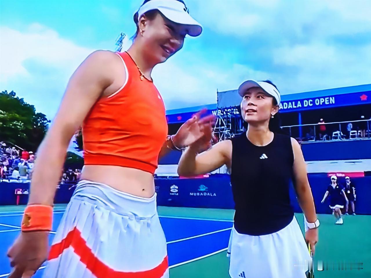 华盛顿500赛中国两对女双组合均告负WTA500🇺🇸华盛顿女双半决赛✘