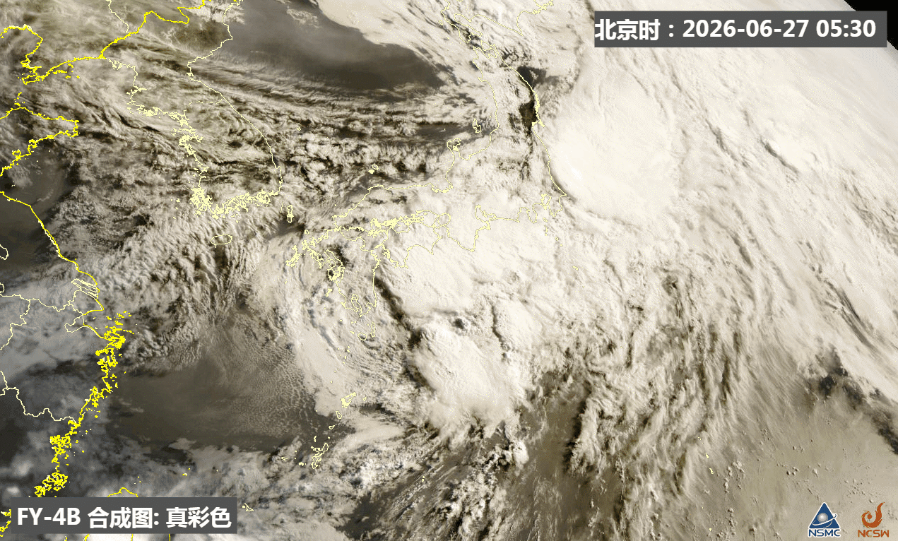 【台风】今晨中央气象台和日本气象厅认为8号台风海高斯转为温带气旋停止编号。7号台