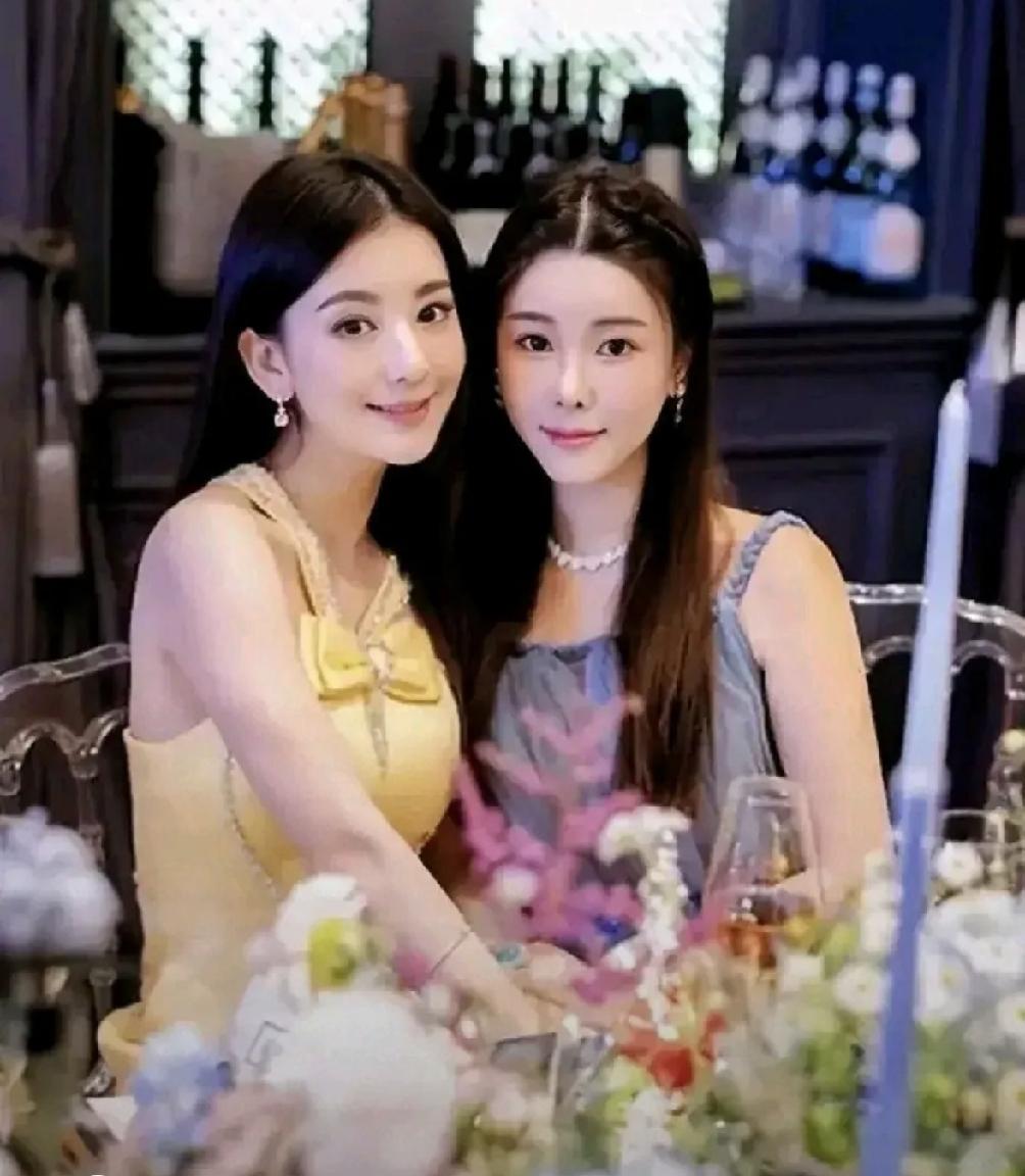 同样是娇小玲珑的美女，方媛与蔡天凤眉眼相似，鼻、眼、唇都有几分相像，外在条件不相