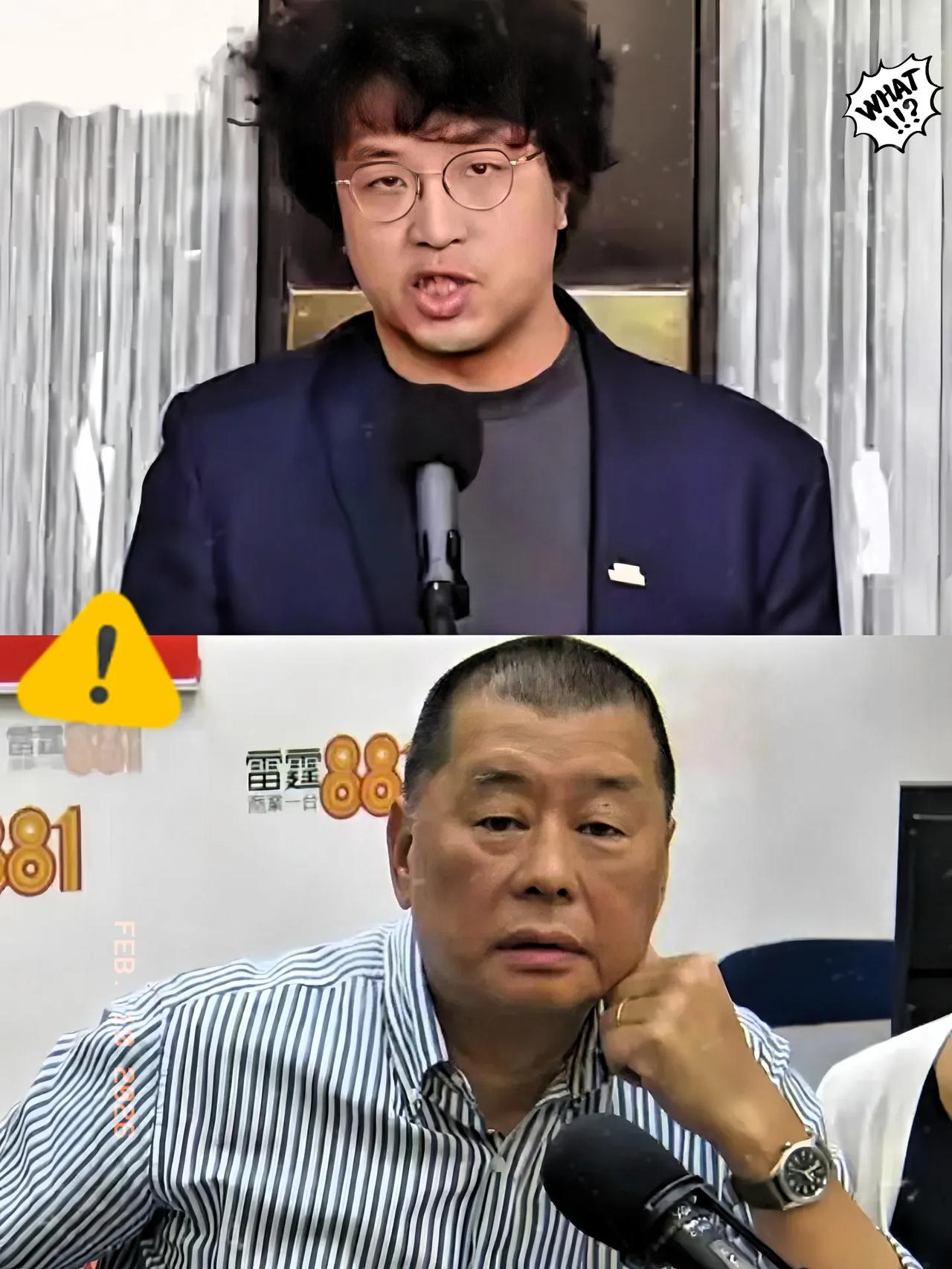 “台独”分子沈伯洋在黎智英因危害国家安全获重刑后已是惶惶不可终日，他深知自己行径