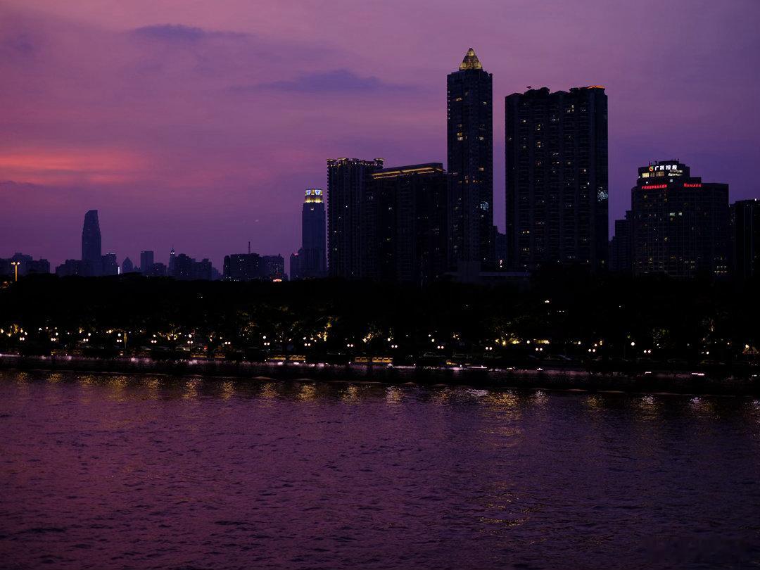继续分享浪漫的广州夜晚晚霞记录生活摄影作品富士GFX50SGF801.7