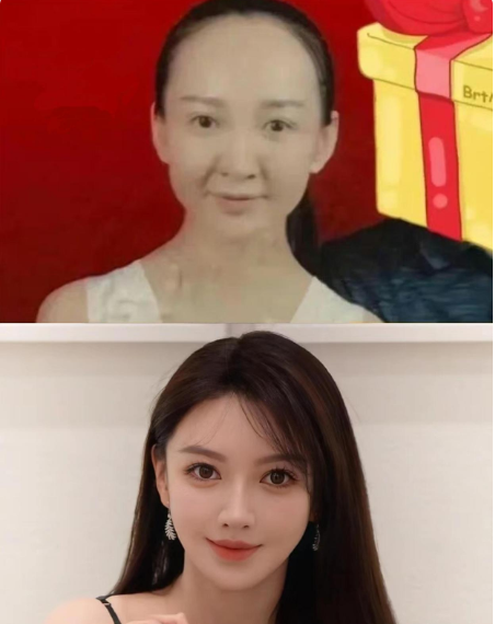 原来叶珂没整容前的脸长这样，和现在差别挺大，这原生模样还挺让人意外的