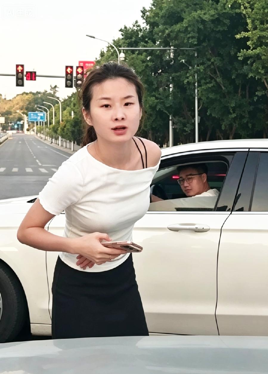 重庆拦车加塞两口子，这同框表情绝了！重庆第一狠人！女25岁陈某，男33岁邓某，