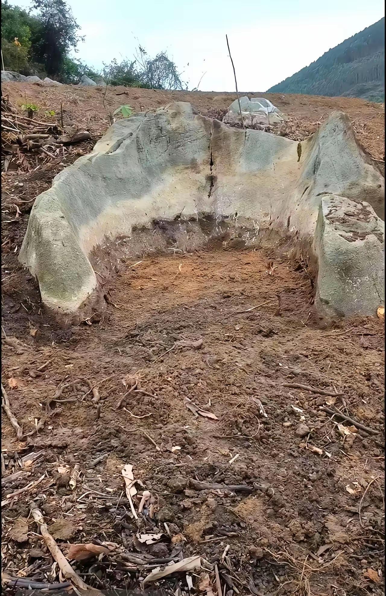 自家地挖出个造型很特别的东西，这地方算风水好的宝地不？😉