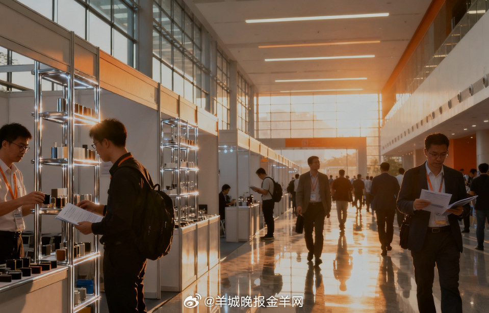 #早安#晨光漫过展馆的玻璃门，展位的灯刚点亮，展架上的样品还沾着新的期