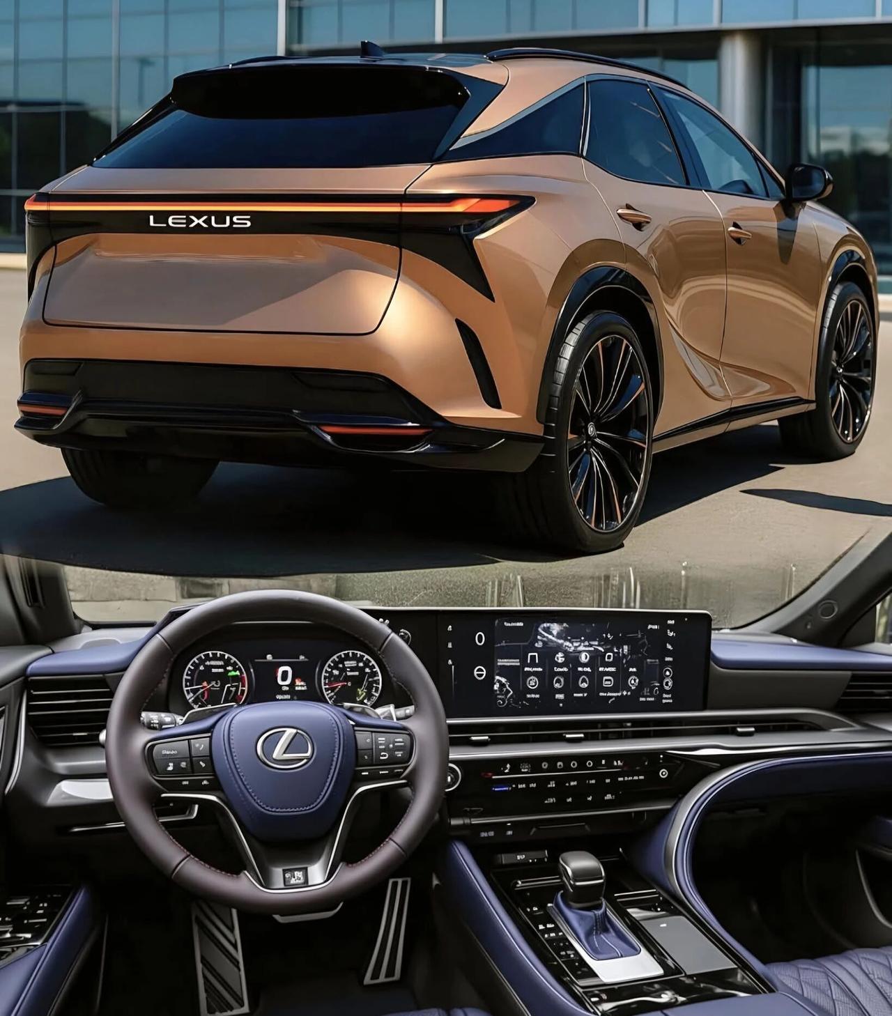 2026款雷克萨斯RX这款豪华SUV真的是爱了！外观上，标志性的纺锤形格栅依旧霸