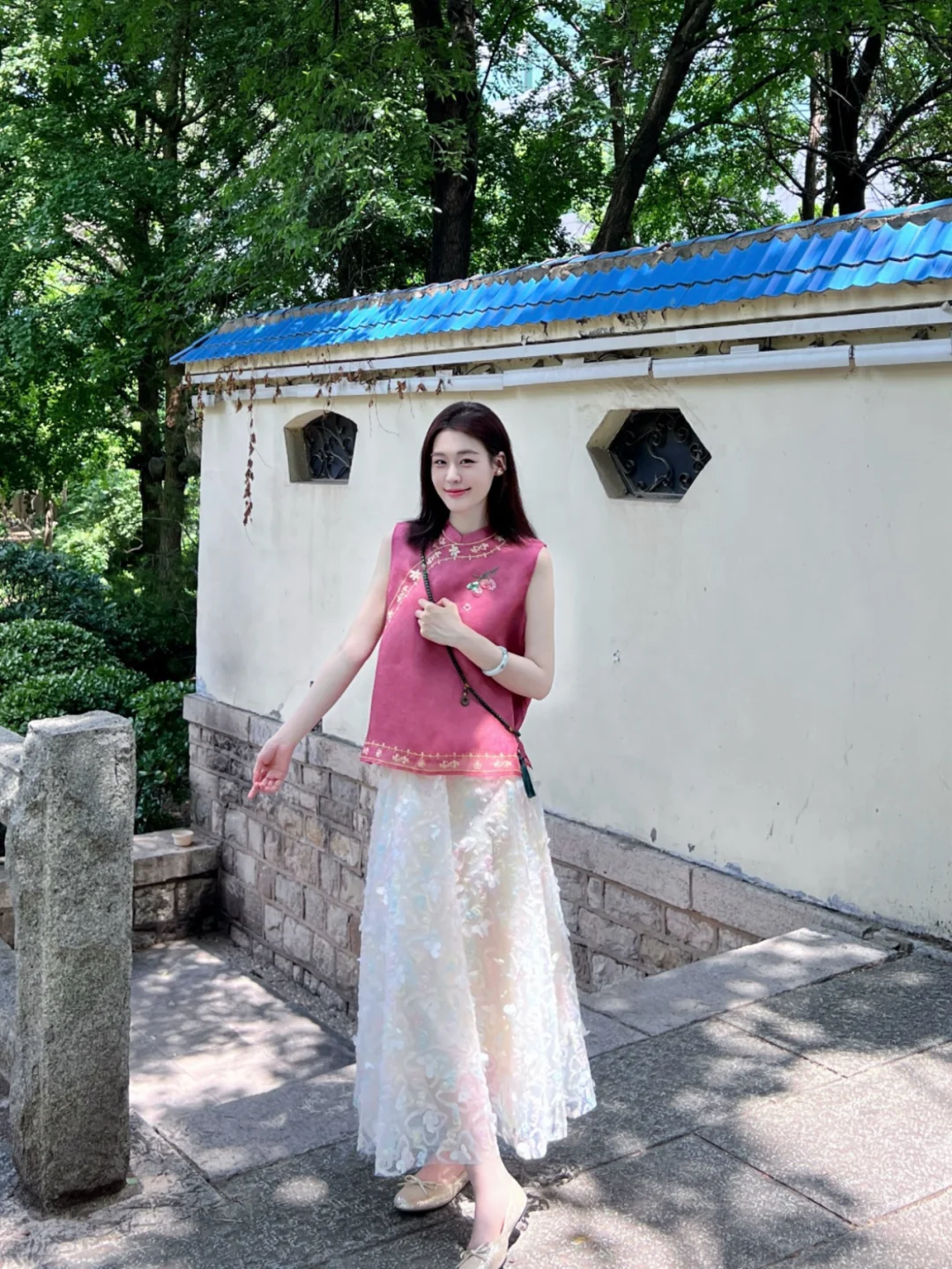 胶片🎞️简简单单出个门 好喜欢新中式🍃～