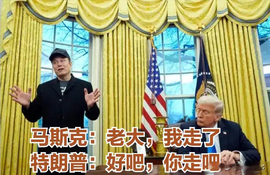 从今天开始，马斯克和特朗普分道扬镳.......根据英国《泰晤士报》4月30
