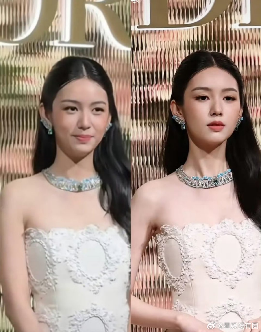 周也和王楚然这赛道好相似啊不过谁只能活在滤镜下大家都知道