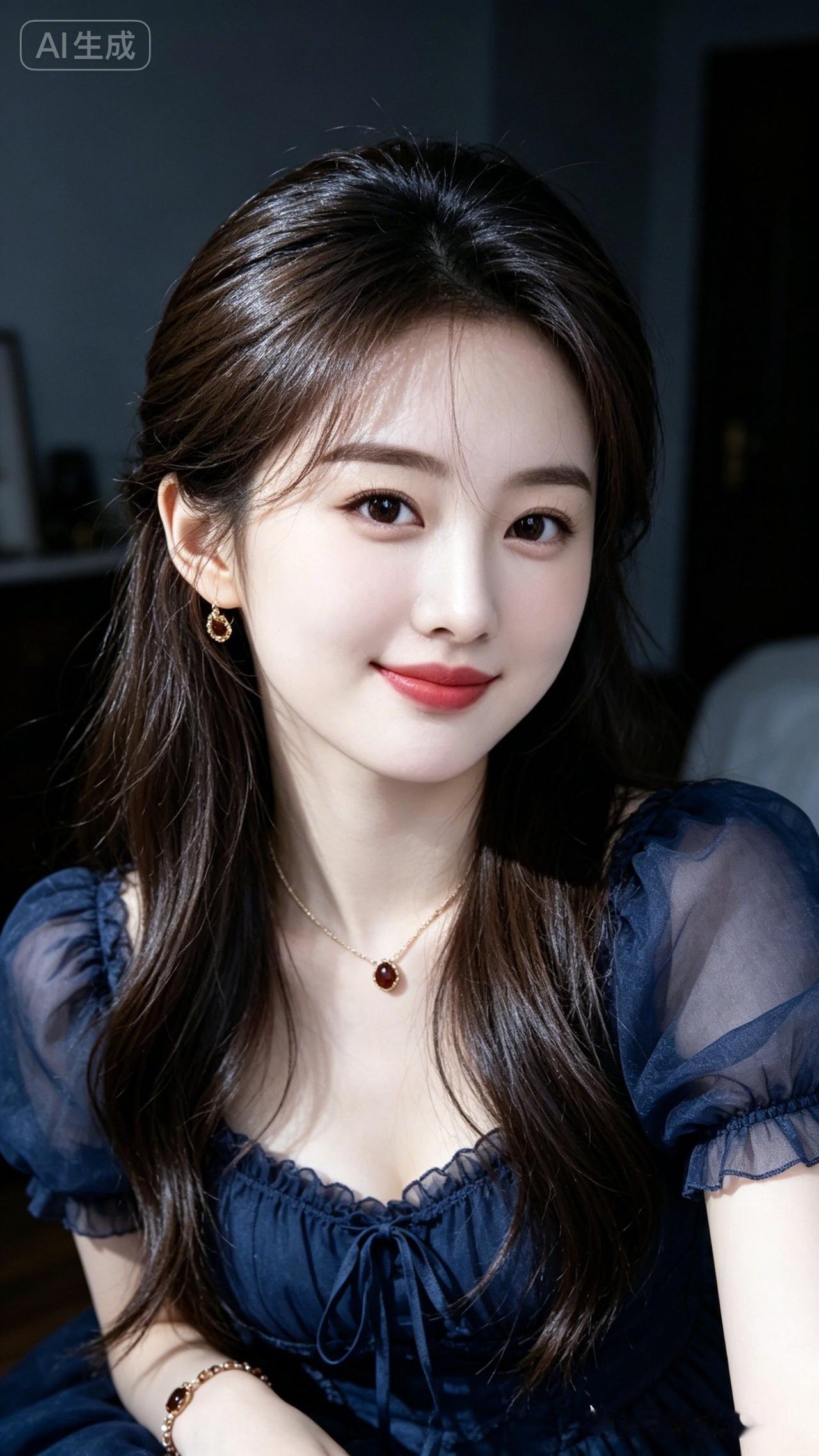 这美女太迷人了，国色天姿美女照