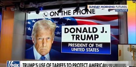 特朗普4月13日说：“我对所有进口中国汽车征收100%关税。”他给出的理由挺