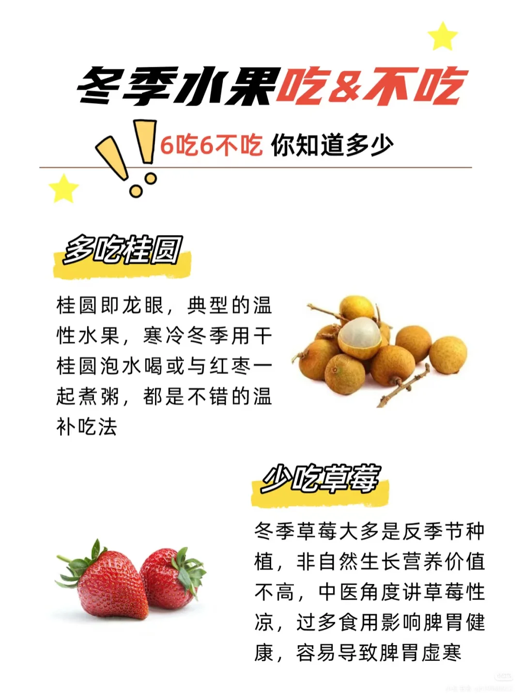 冬季水果吃与不吃，你都知道多少？❌