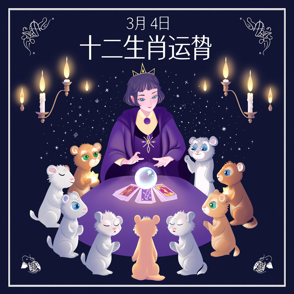 3月4日十二生肖运势大揭秘，快来看你是吉是凶！