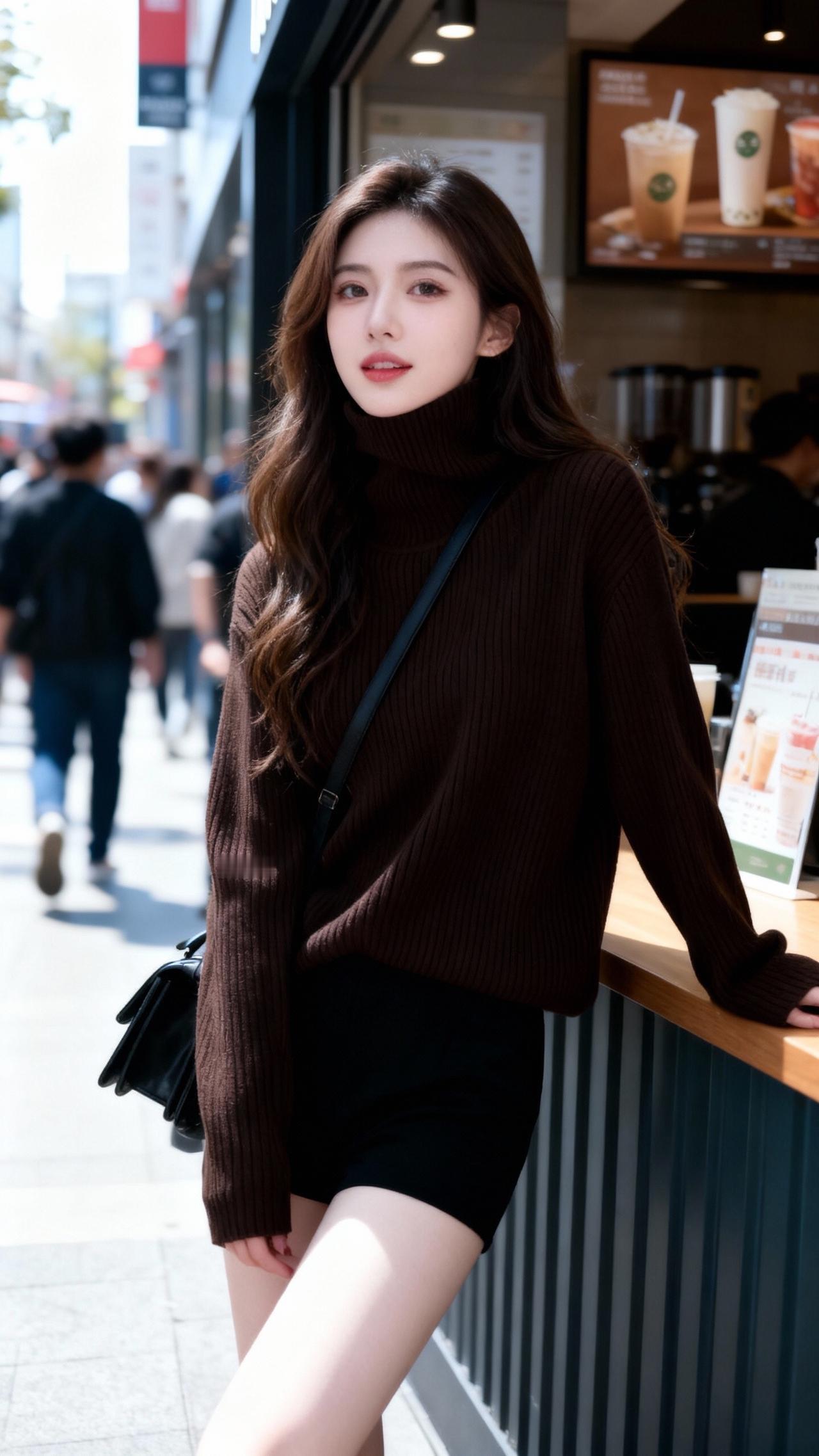 穿搭日记温柔穿搭冬季穿搭毛衣新年穿搭