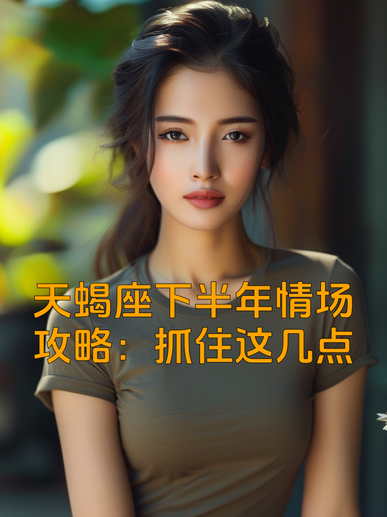 天蝎座下半年情场攻略：抓住这几点