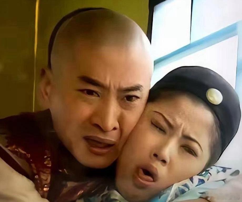 林心如这个表情应该不是演的吧？这是有多嫌弃啊