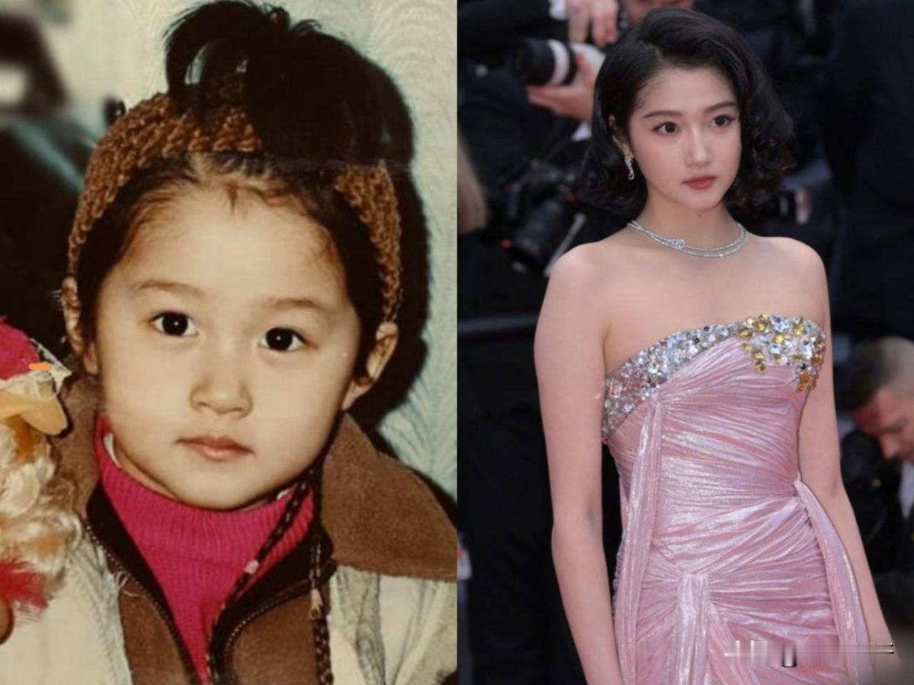 老天爷赏饭吃的颜值！别人是“女大十八变”，她们是“越变越惊艳”。看完这组今昔