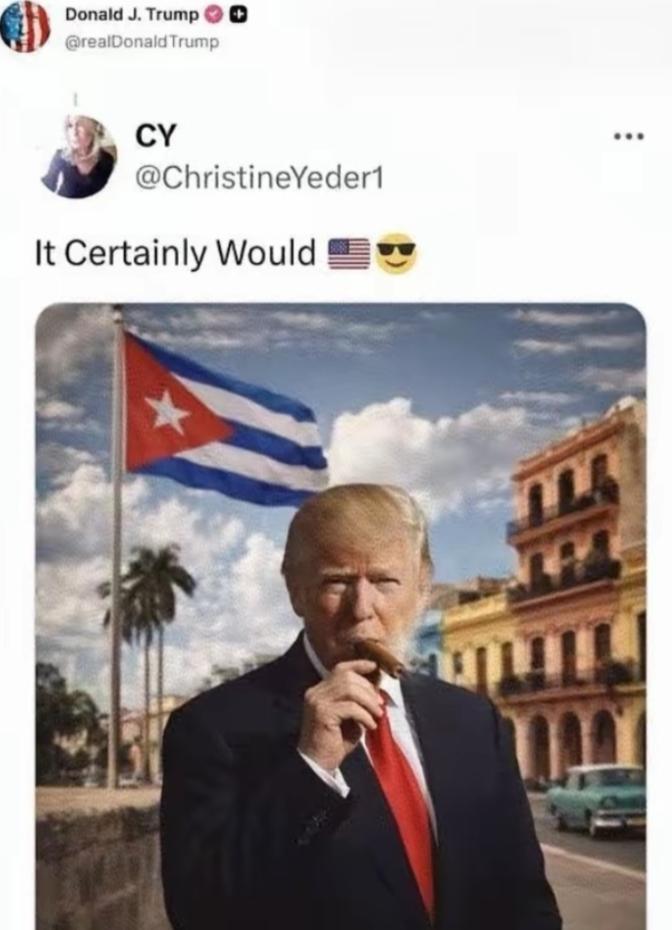 我感觉古巴民众这样做，铁定变天了。3月13日，古巴总统米格尔・迪亚斯-