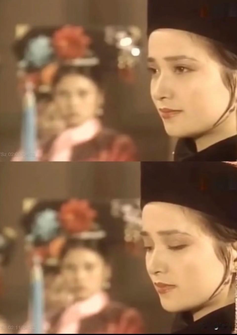 最喜欢何晴，就喜欢她这一挂的，美人入仙班了。何晴是真的好漂亮好有辨识度的脸，极