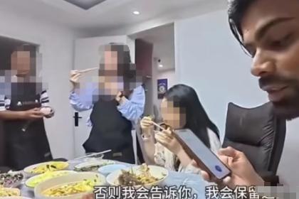 请“要饭哥”到家里吃饭的母女，不是善良，是愚蠢！把身份不明的外国人直接带进