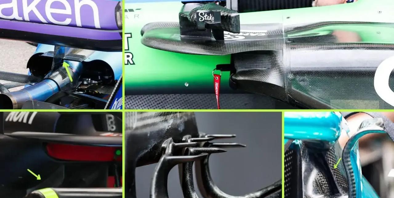 #f1#2025F1赛季我们可以看到的五个天才的技术解决的方案，看起来新颖而又
