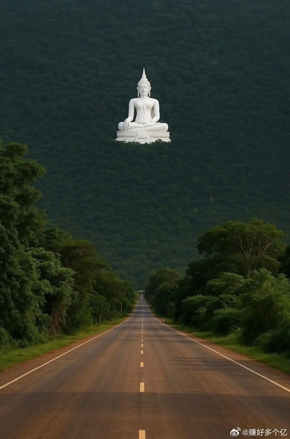 这图有点意思。实景照，非AI。