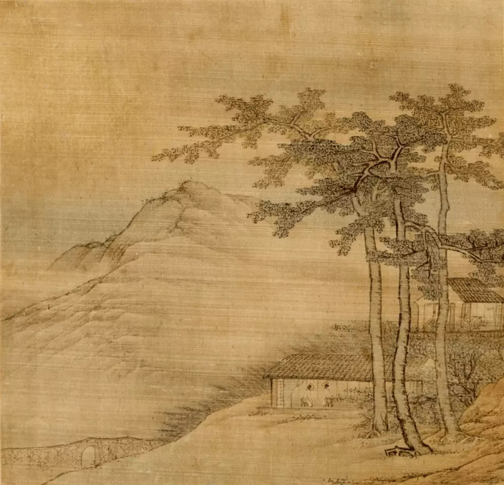 清高岑《景观册页》。高岑，1621至1691年，字善长，又字蔚生，杭州人，居金