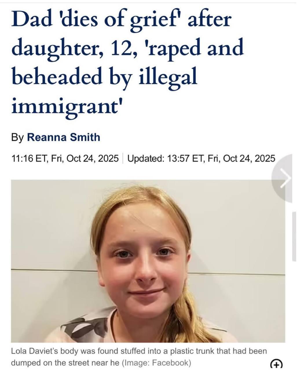 12岁的LolaDaviet，只是巴黎街头一个放学回家的小女孩，却成了法国政治