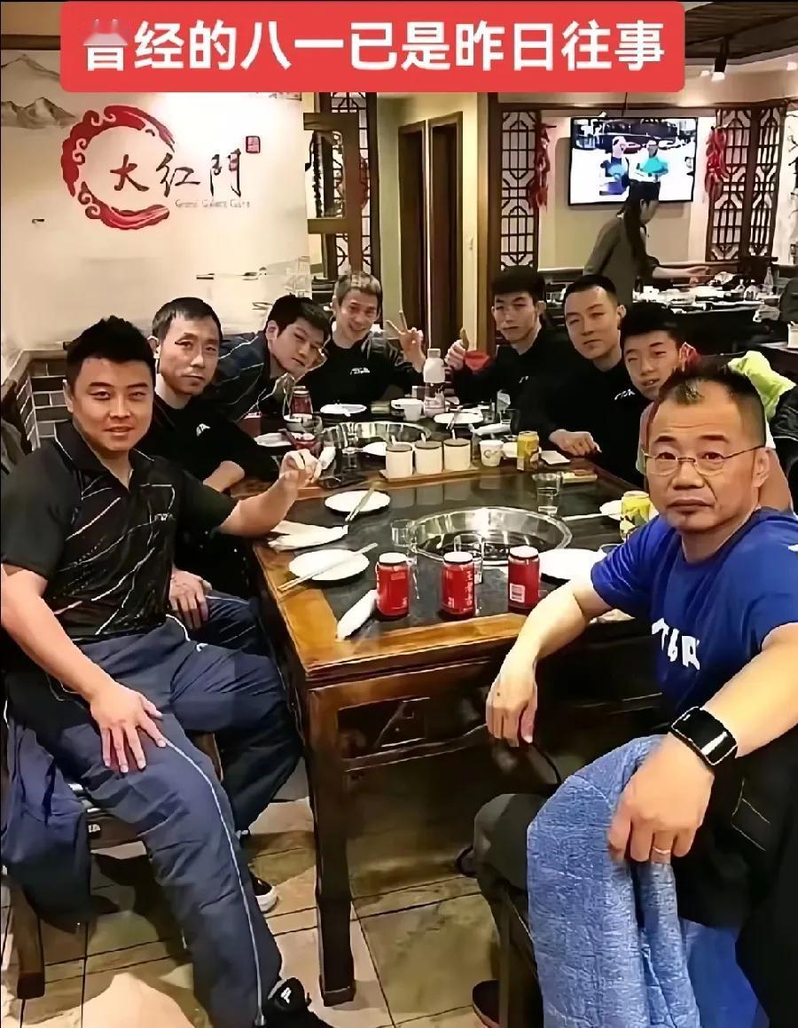 老照片！往事成风！王晧，樊振东，其它你还认识谁呢？17岁的樊振东最帅乒哥哥