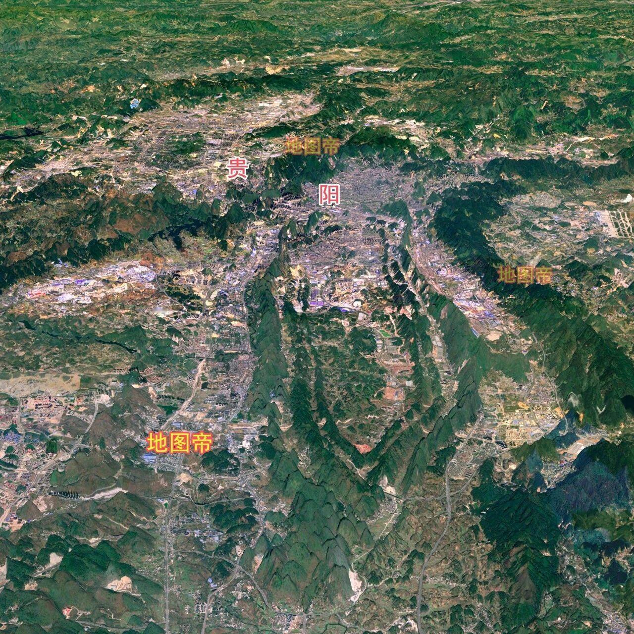 有个巨大的小区，据说是亚洲最大，也在贵阳吧？