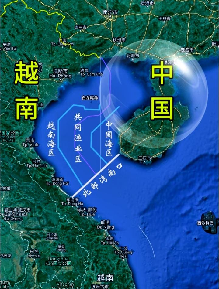 越南又双叒叕出奇葩了，网络上疯传一越南漫画家速写：中国把“月亮”也圈进去了，越南