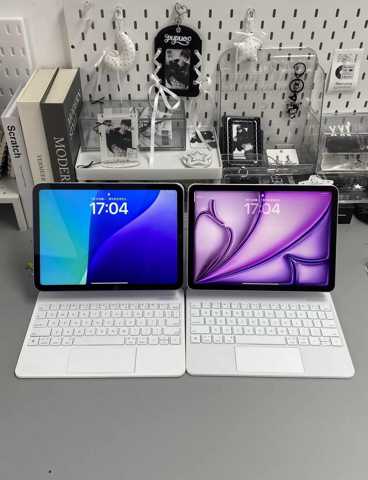 ipad11和air8都有，感觉真没必要。。如果你也在纠结买ipad11还是a