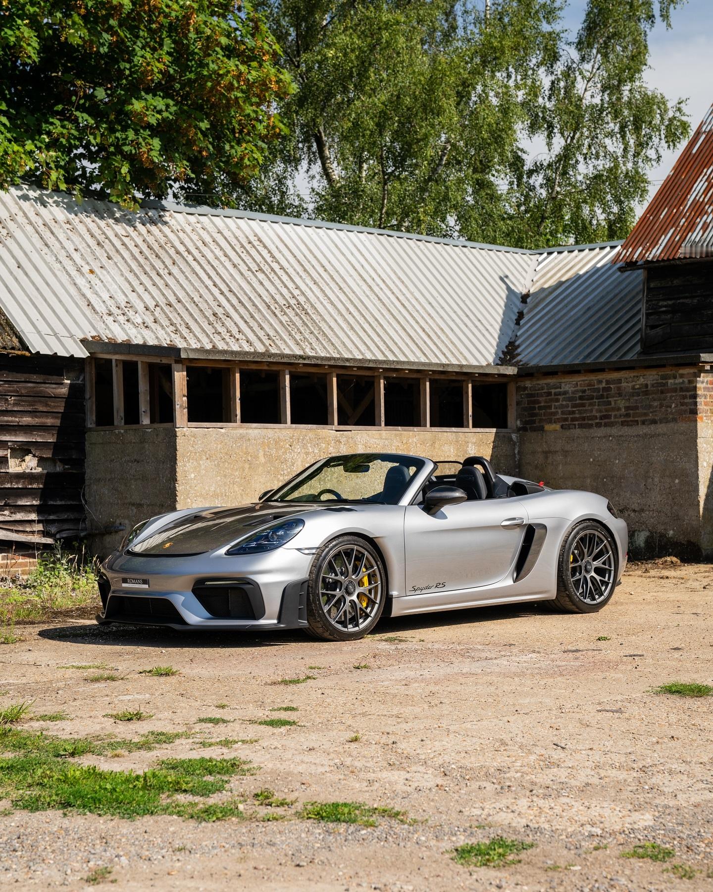 Porsche718SpyderRSGTSilverMetallic