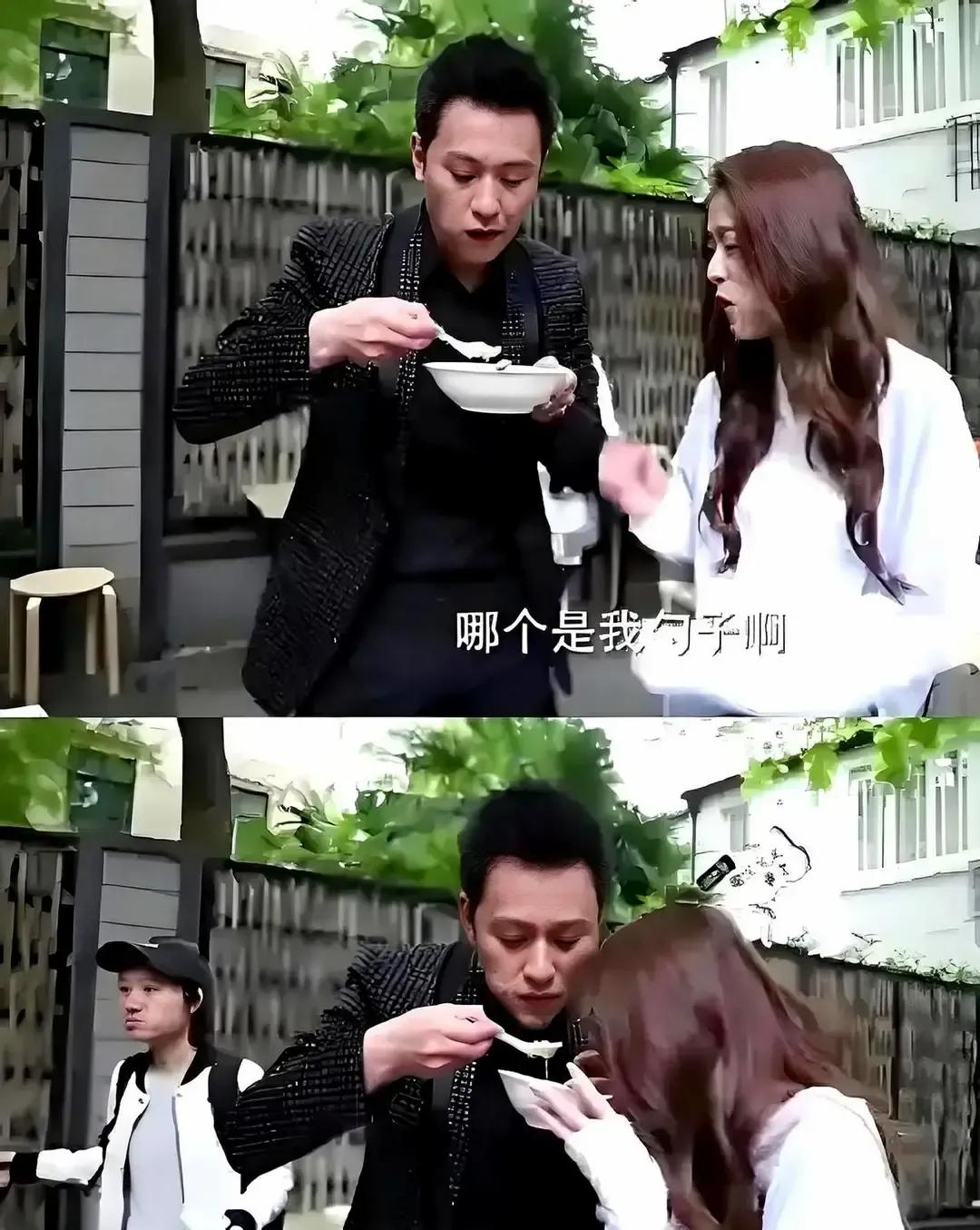 秦俊杰张雪迎在综艺里同喝一碗胡辣汤被剪出来，我看完第一感觉就是俩字：尴尬。镜头