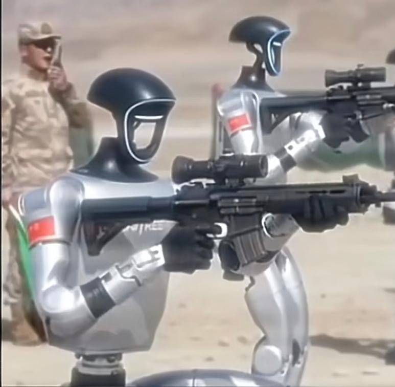 你发现没？最近机器人这事有点意思——前脚还在春晚舞台上扭秧歌，后脚就悄悄跑去战场